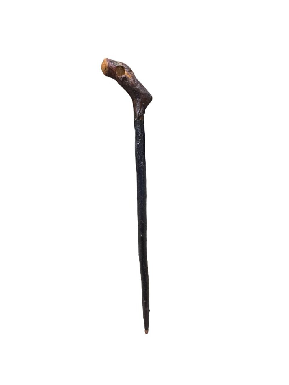 Handcrafted Irish Blackthorn Walking Stick Cane 37" Made In Ireland WITH TAG